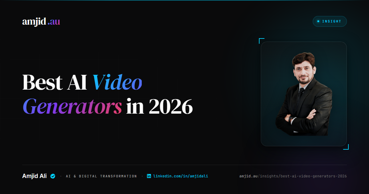 Best AI Video Generators in 2026, AI Video, AI Tools