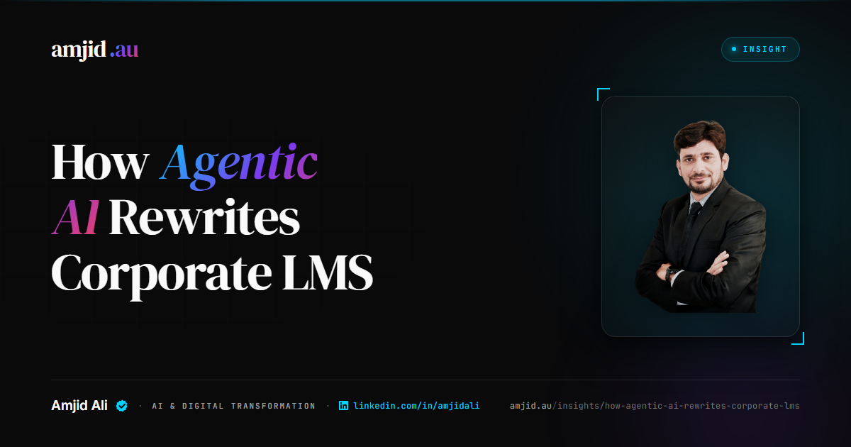 How Agentic AI Rewrites Corporate LMS: The Second-Brain-to-Course Pipeline, Agentic AI, Corporate LMS