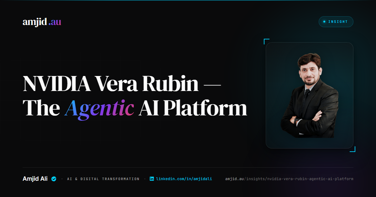 NVIDIA’s Vera Rubin Platform Signals a New Phase for Agentic AI, AI Infrastructure, Agentic AI